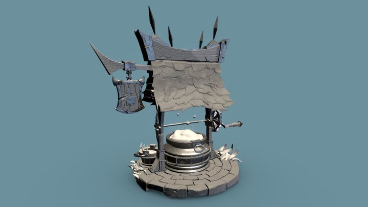 2DAE04_De_Baets_Gilles_diorama_decimated 3D Model