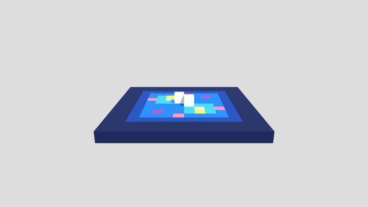 Magic Water Reflection - Voxel 32x32 (Animated) – Kostenloses 3D-Modell STL