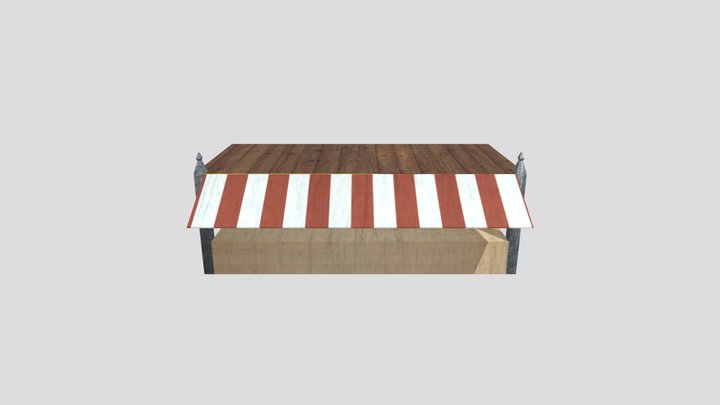 Open Market Building 3D Model