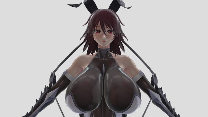 Mizuki Shiranui (Taimanin Squad) 3D Model