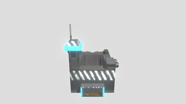 Vehicle Foundry Building 3D Model