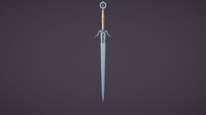 DetailetHW CIrilla sword Witcher3 3D Model