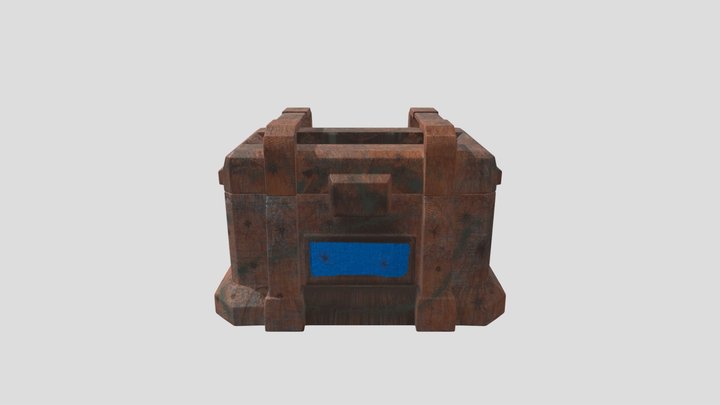 Caja D 3D Model