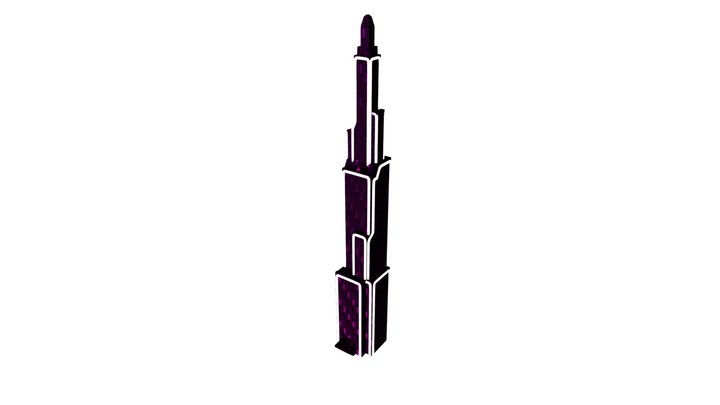 High building 1 3D Model