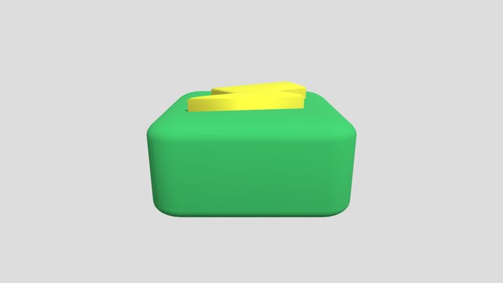 Power Cube Brawl stars 3D Model