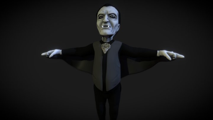 Dracula 02 3D Model
