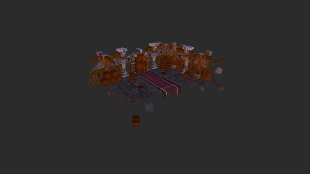 Dungeon Student Agaton 3D Model