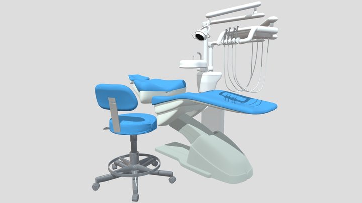 Dental Clinic Set 3D Model