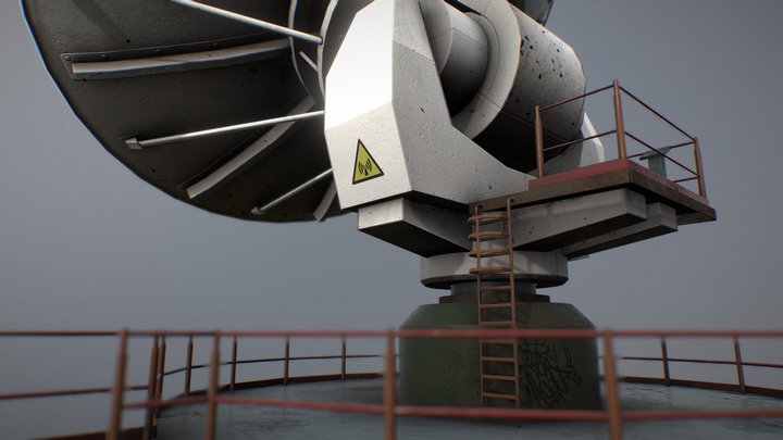 Satellite 3D Model