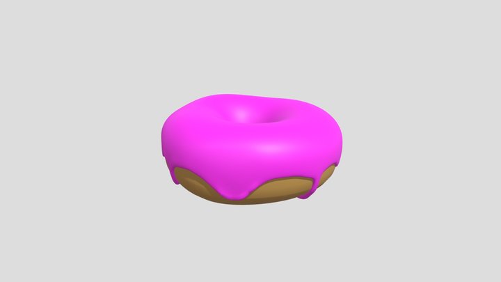Donut 3D Model