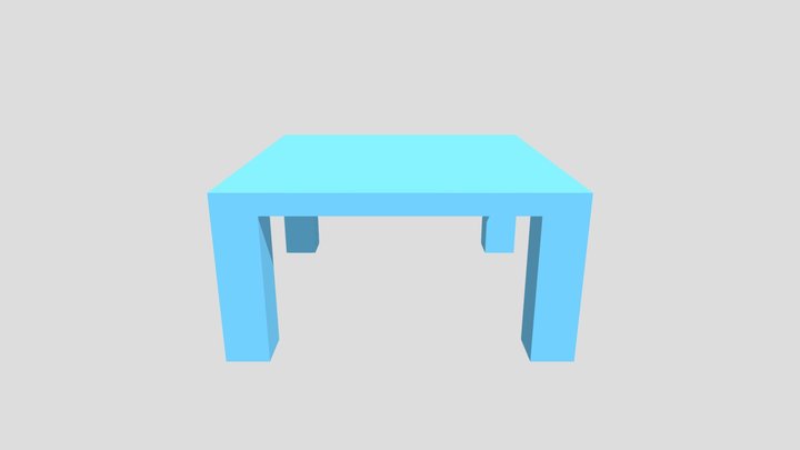 Table 3D Model