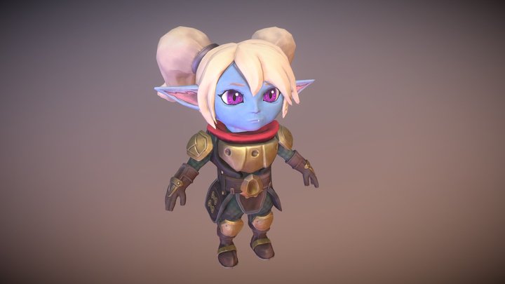 Poppy 3D Model