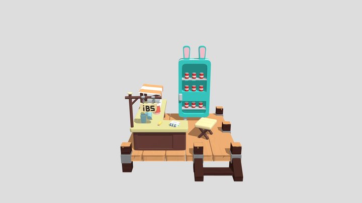 Diorama 3D Model