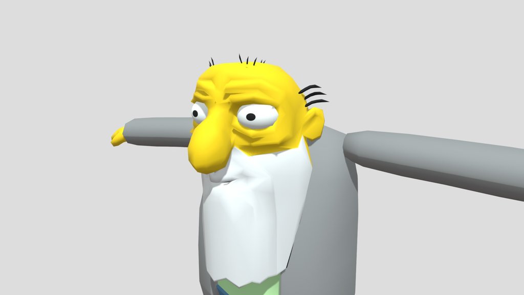 Jasper FMV Model - The Simpsons: Hit & Run