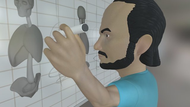 DOCENTE: DAVID MARTILLO 3D Model
