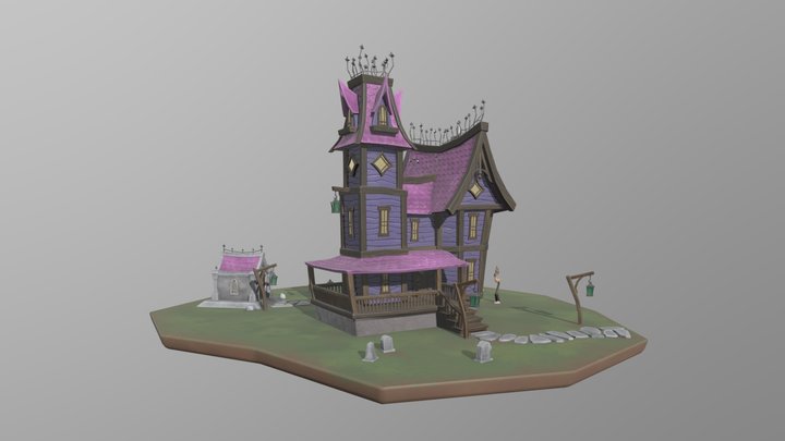 The Undertaker's Mansion 3D Model