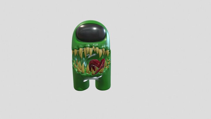 Among Us Impostor 3D Model