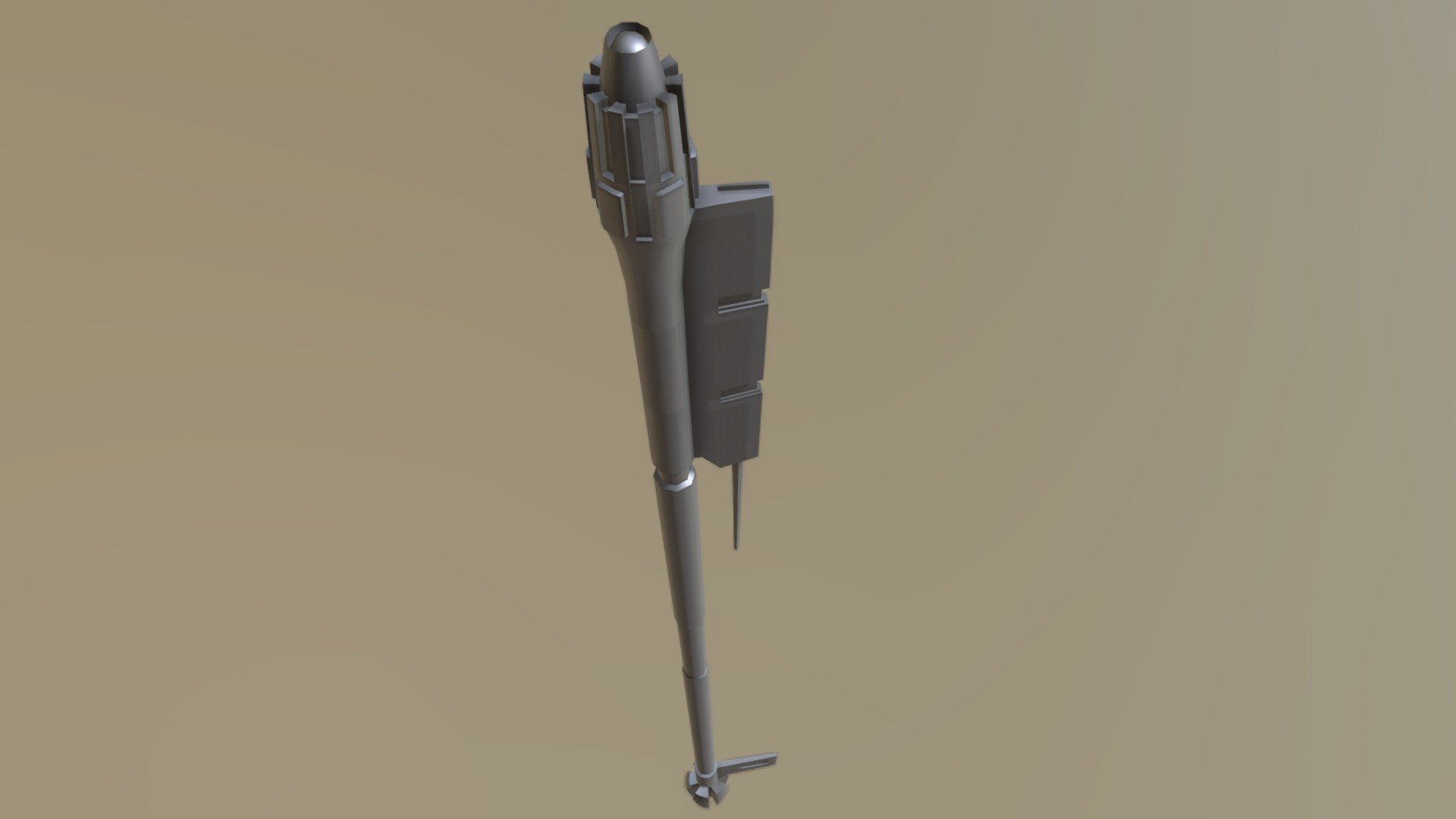 SciFi Staff Model