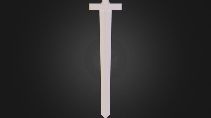 Sword_BaseMesh 3D Model