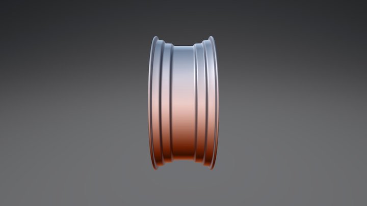 Колесо DW18Lx38 3D Model