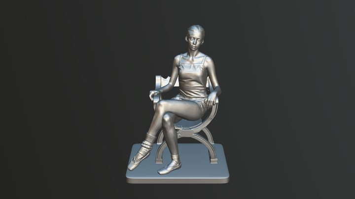 Resting 3D Model