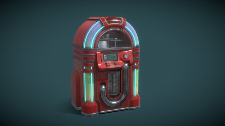 Jukebox 3D Model