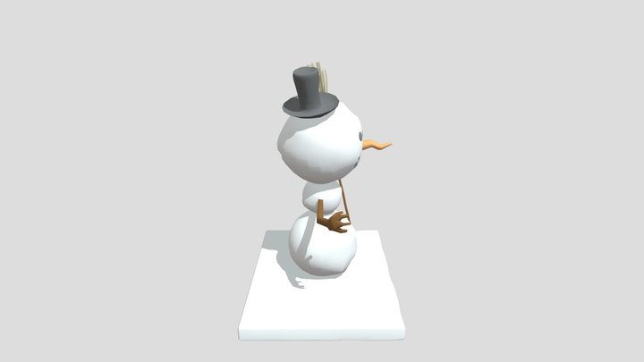 Lab4 Mysnowman 3D Model