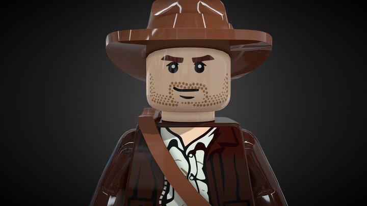 Lego Indiana Jones 3D Model