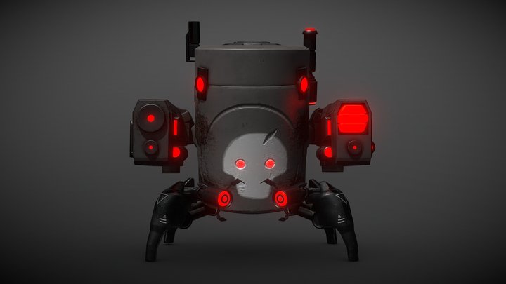 Ikeda 3D Fan Art 3D Model