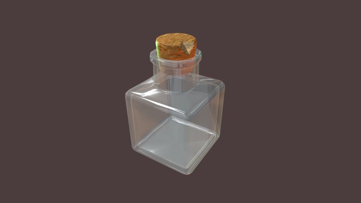 Potion Bottle 3D Model