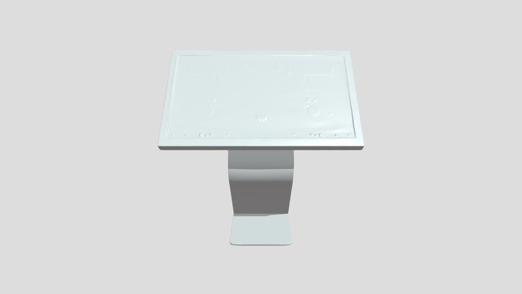 interactive touchscreen kiosk display