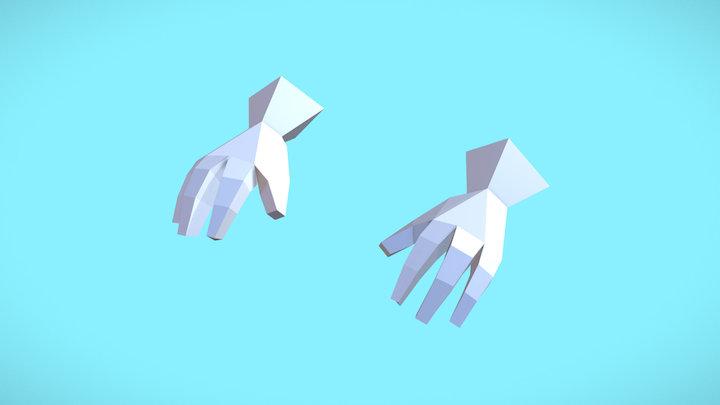 Gloves - Mythical Beasts Jousting Assets 3D Model