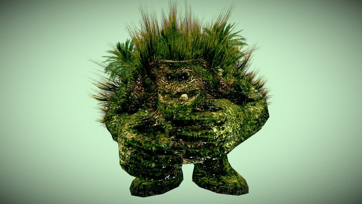 Troll-face-3d-model 3D models - Sketchfab