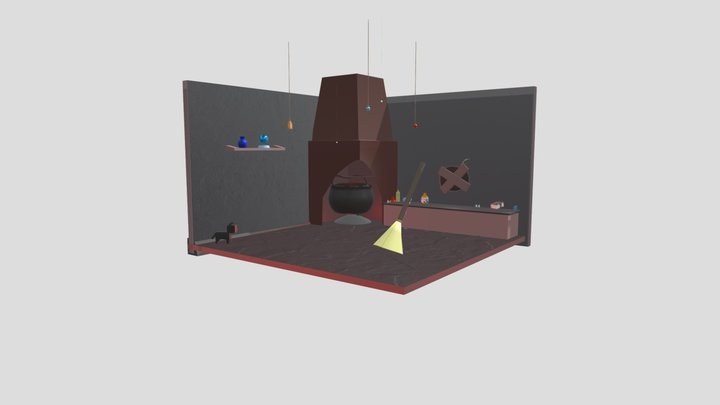 witch nook 3D Model