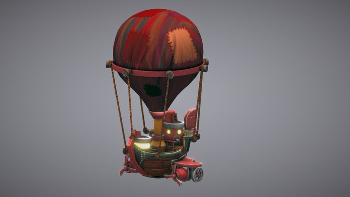 Airship 3D Model