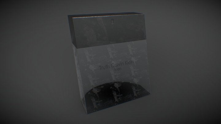 Cologne Bottle 3D Model