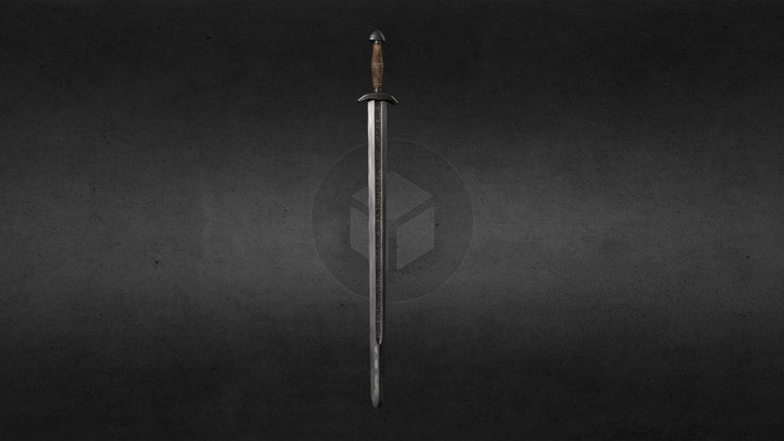 Viking Sword 3D Model