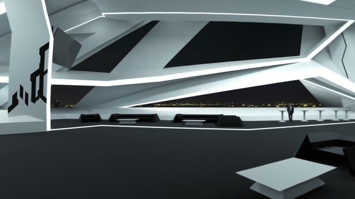 Concept architecture design - 360 panorama 3D Model