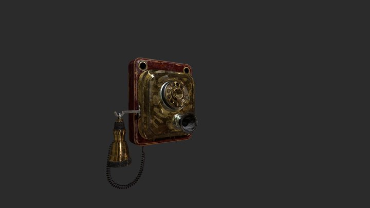 Old Phone 3D Model