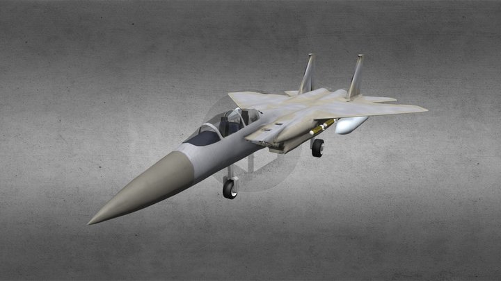 F-15 Model 3D Model