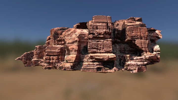 Rochers-Side-Theatre 3D Model