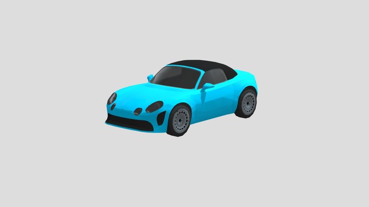 MX_ALP_Low_Poly 3D Model