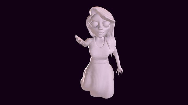 Ghost girl 3D Model