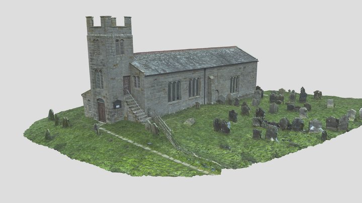 St Nicholas Church, Roxby 3D Model