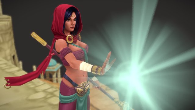 Eve, the sorcerer 3D Model