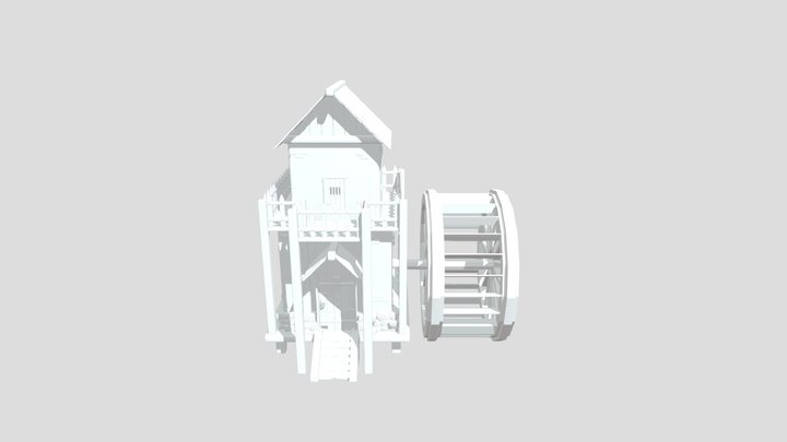 Casa Molino OBJ 3D Model