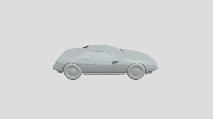 Pontiac Fiero Topchop Scale1-55 for 3D-printing