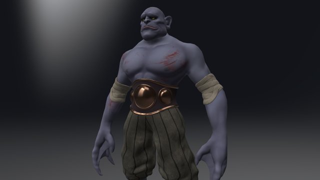 Caliban 3D Model
