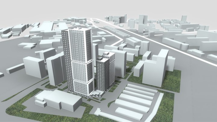 23_Фасады_Вариант13 3D Model