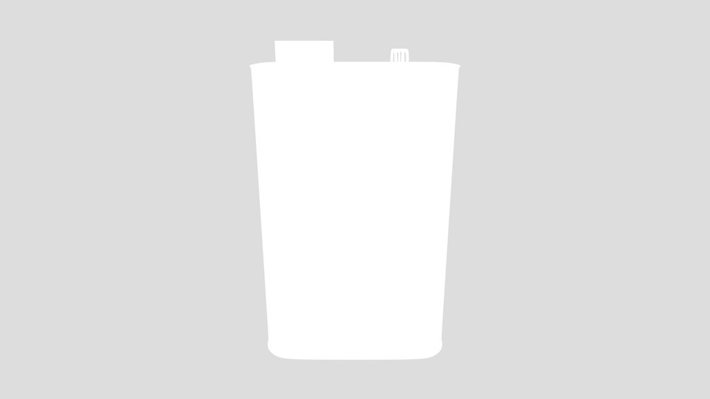Realistic Motor Oil Can Bottle